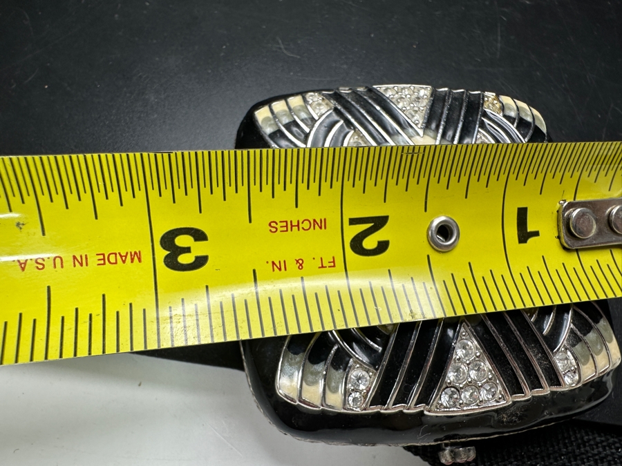 Just Added - Jay Strongwater Art Deco Double Mirror Folding Compact [Photo 5]