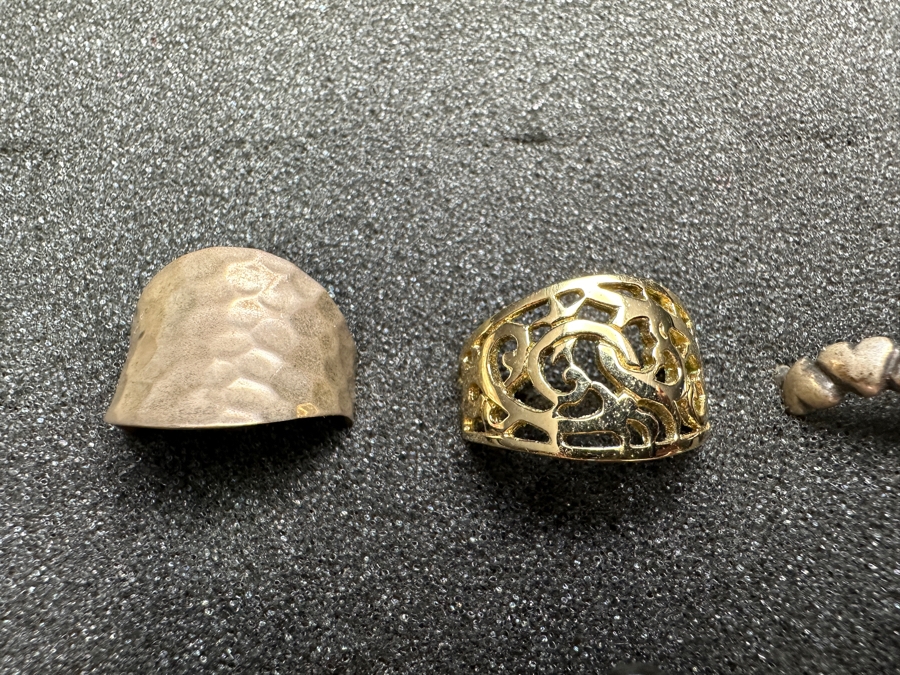 Just Added - (9) Sterling Silver Rings 53g [Photo 11]