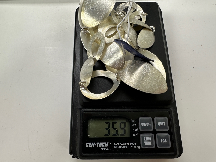 Just Added - New Sterling Silver 18” Necklace 35.9g [Photo 7]