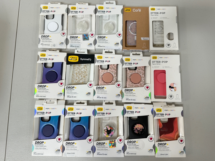 Just Added - (15) New iPhone 12/13 Mini Phone Otter Box Protection Case [Photo 2]