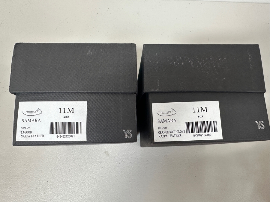 Just Added - Two New Pairs Of Yosi Samra Ultra Comfortable Women’s Foldable Ballet Flat Shoes Size 11 [Photo 5]