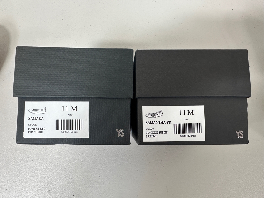 Just Added - Two New Pairs Of Yosi Samra Ultra Comfortable Women’s Foldable Ballet Flat Shoes Size 11 [Photo 5]