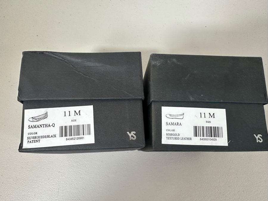 Just Added - Two New Pairs Of Yosi Samra Ultra Comfortable Women’s Foldable Ballet Flat Shoes Size 11 [Photo 5]