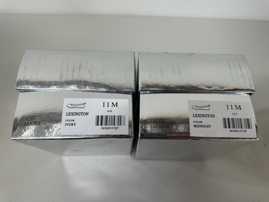 Just Added - Two New Pairs Of Yosi Samra Ultra Comfortable Women’s Foldable Ballet Flat Shoes Size 11 [Photo 5]