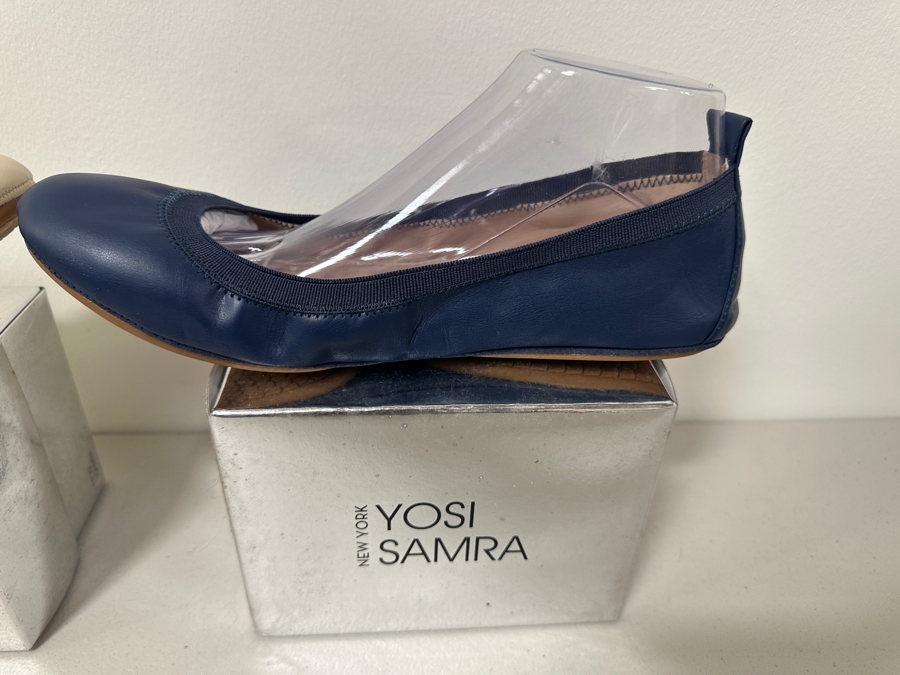 Just Added - Two New Pairs Of Yosi Samra Ultra Comfortable Women’s Foldable Ballet Flat Shoes Size 11 [Photo 4]
