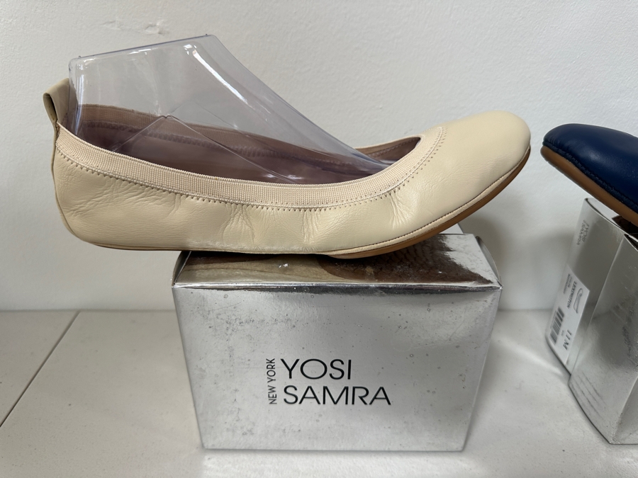 Just Added - Two New Pairs Of Yosi Samra Ultra Comfortable Women’s Foldable Ballet Flat Shoes Size 11 [Photo 3]
