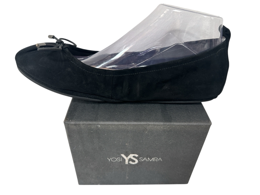 Just Added - New Pair Of Yosi Samra Ultra Comfortable Women’s Foldable Ballet Flat Shoes Size 10