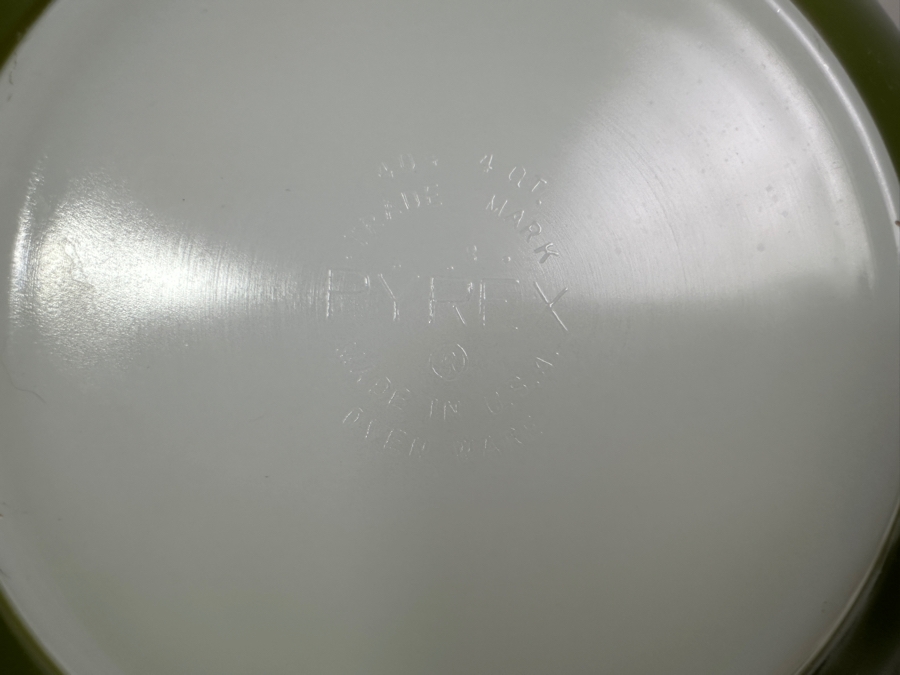 Just Added - Vintage Pyrex Mixing Bowls 10.25'W & 7.25'W [Photo 6]
