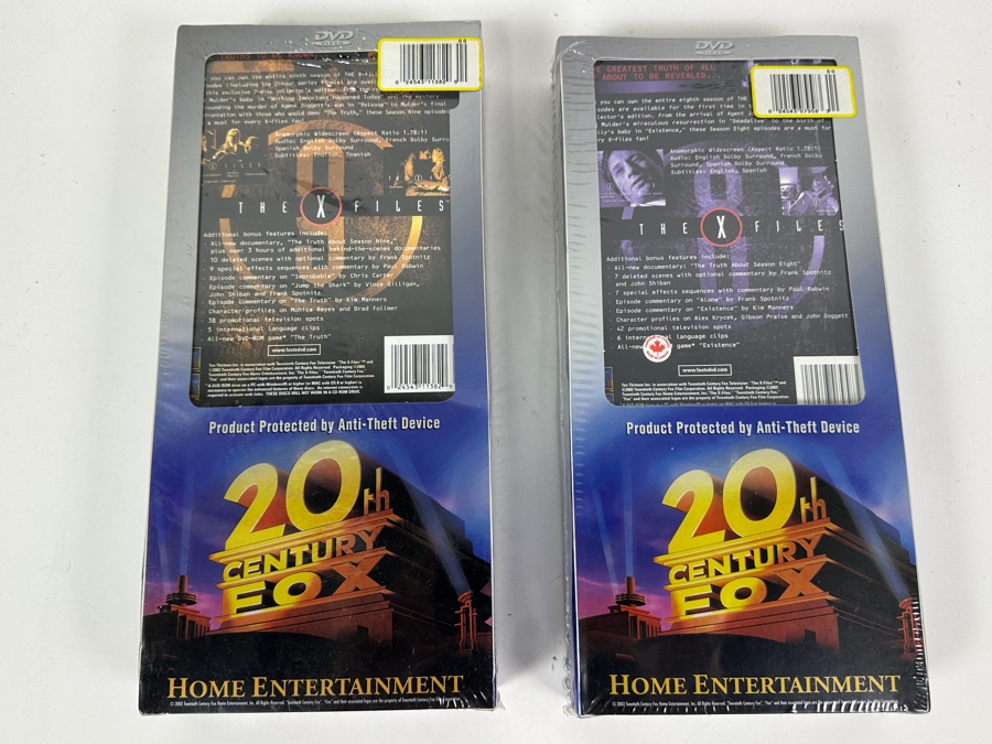 Just Added - New Pair Of Factory Sealed The Complete 8th & 9th Season Of The X Files Retails $123 [Photo 6]