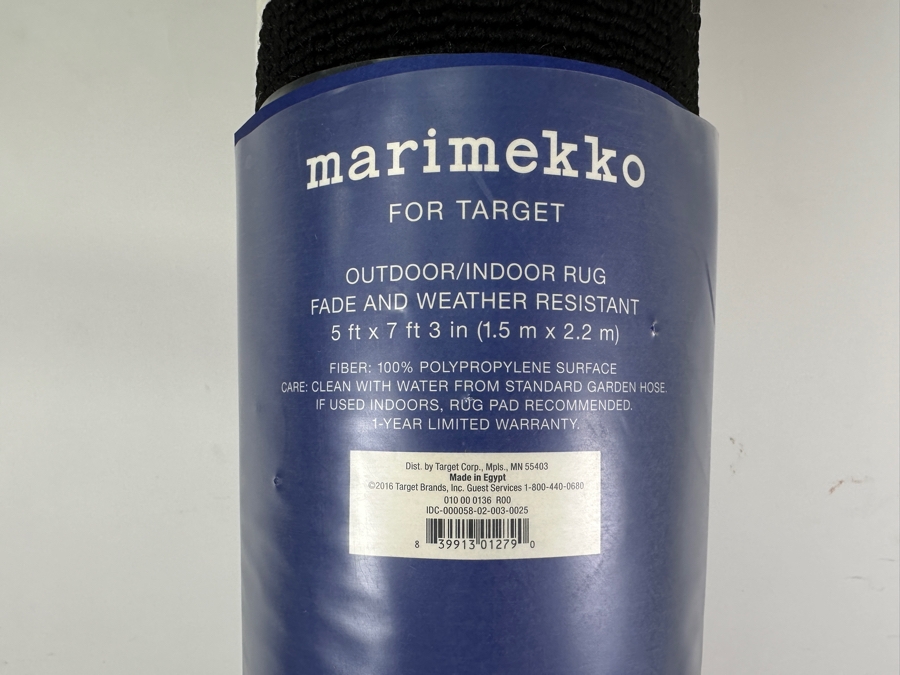 Just Added - New Marimekko Outdoor / Indoor Area Rug 5' X 7' 3' [Photo 3]