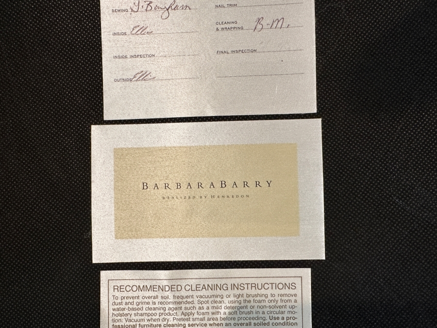 Just Added - Barbara Barry For Henredon Occasional Side Chair 29W X 24D X 35.5H [Photo 11]