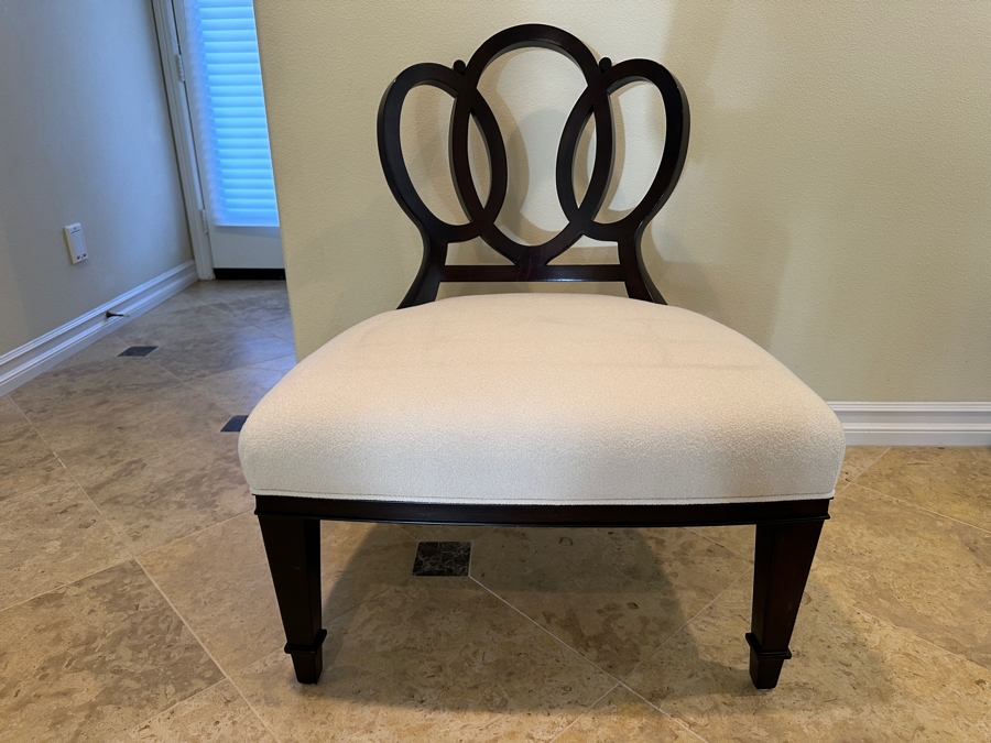 Just Added - Barbara Barry For Henredon Occasional Side Chair 29W X 24D X 35.5H [Photo 2]