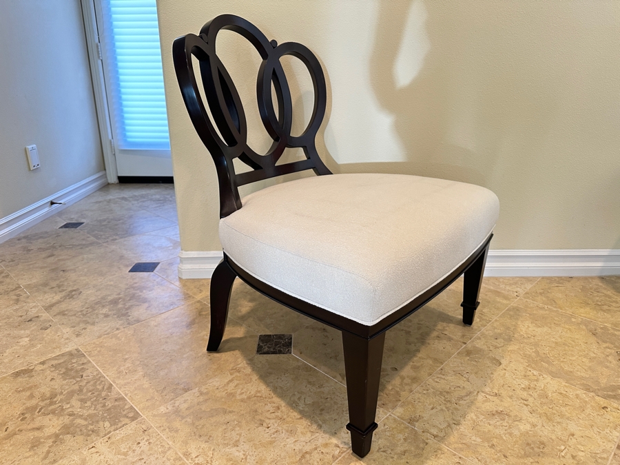 Just Added - Barbara Barry For Henredon Occasional Side Chair 29W X 24D X 35.5H [Photo 5]