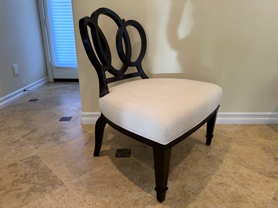 Just Added - Barbara Barry For Henredon Occasional Side Chair 29W X 24D X 35.5H [Photo 4]