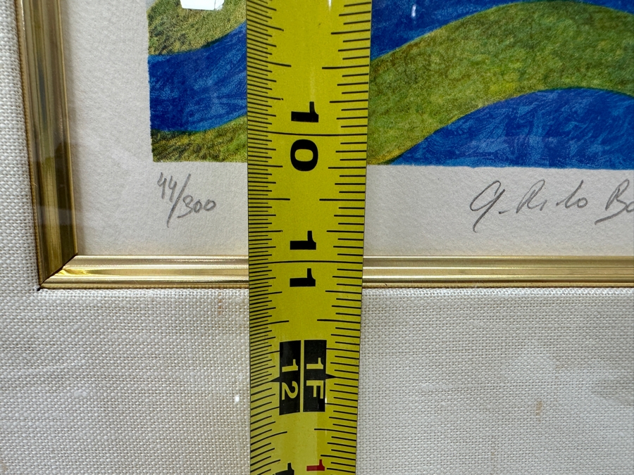 Just Added - Graciela Rodo Boulanger (B. 1935, Bolivia) Hand Signed Limited Edition Color Lithograph Numbered 44 Of 300 - 8 X 11 Professionally Framed 19 X 23 [Photo 9]