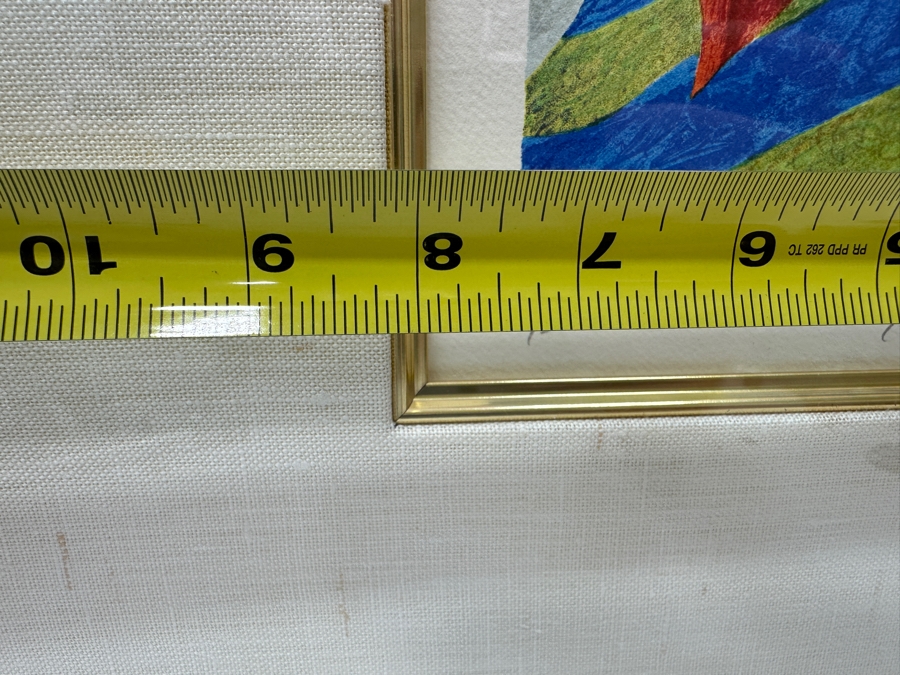 Just Added - Graciela Rodo Boulanger (B. 1935, Bolivia) Hand Signed Limited Edition Color Lithograph Numbered 44 Of 300 - 8 X 11 Professionally Framed 19 X 23 [Photo 8]