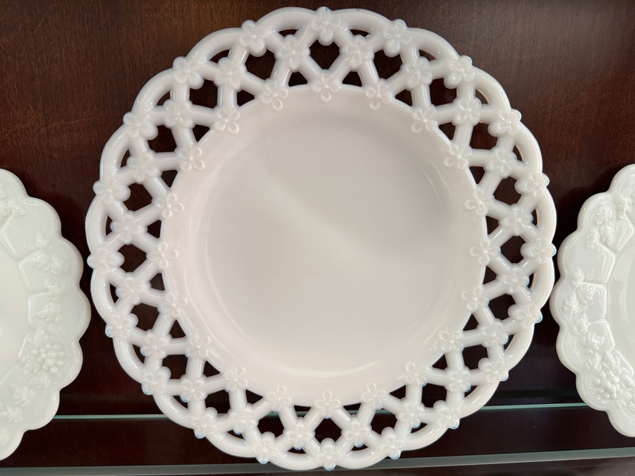 (18) Vintage Collection Of Milk Glass Some By Westmoreland Glass Company [Photo 5]