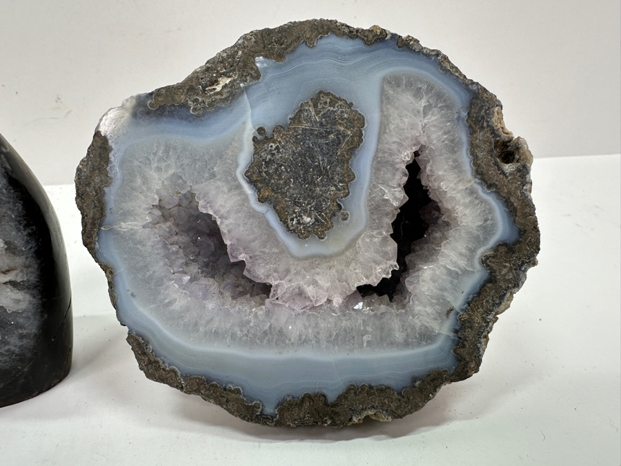 (5) Collection Of Various Rocks / Geodes [Photo 4]