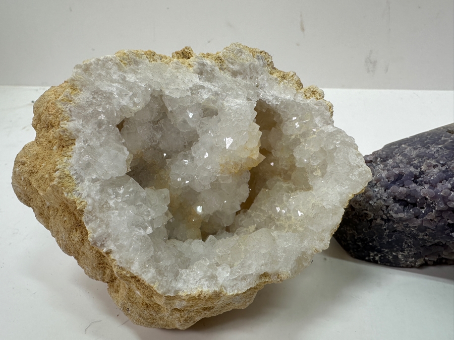 (5) Collection Of Various Rocks / Geodes [Photo 6]