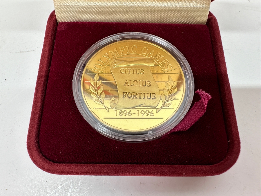 1996 Olympic Games Commemorative Medal [Photo 4]