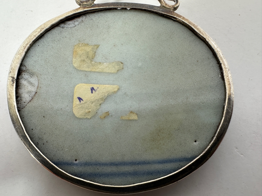 Vintage Chinese Porcelain Shard Pendant [Photo 6]