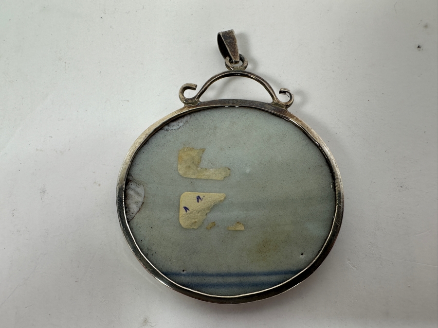 Vintage Chinese Porcelain Shard Pendant [Photo 5]
