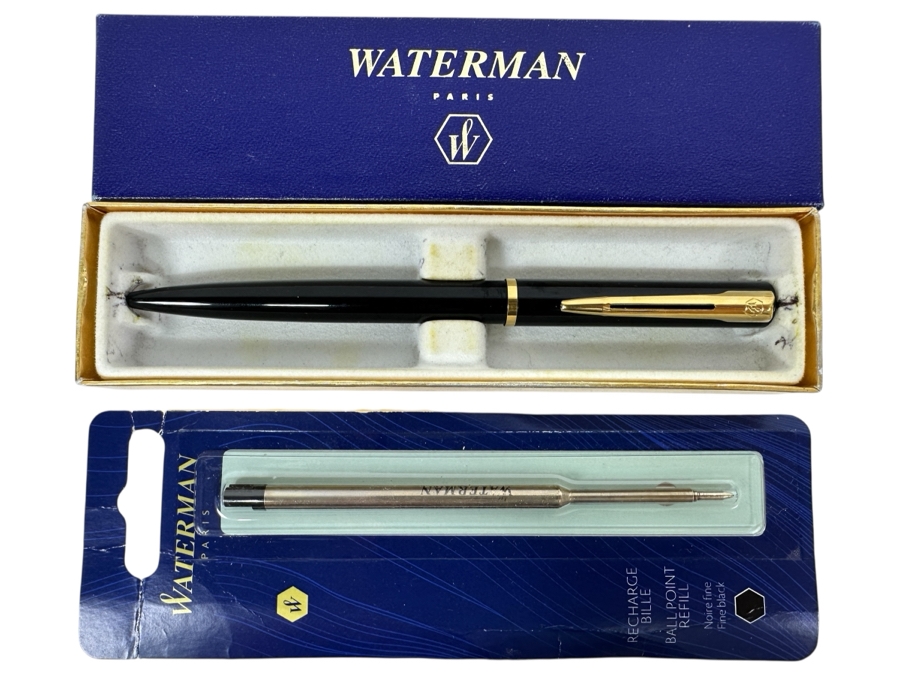 Waterman Paris France Ballpoint Pen With Refill [Photo 1]
