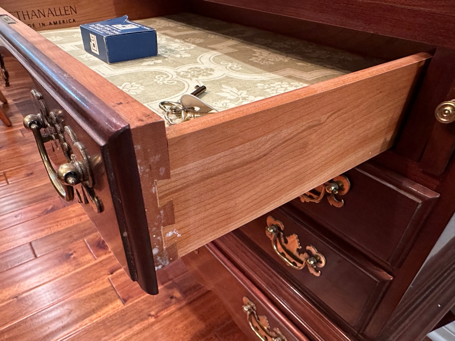 Ethan Allen Georgian Court Secretary Desk 29'W X 16'D X 83'H Estimate $1,000-$2,000 [Photo 13]