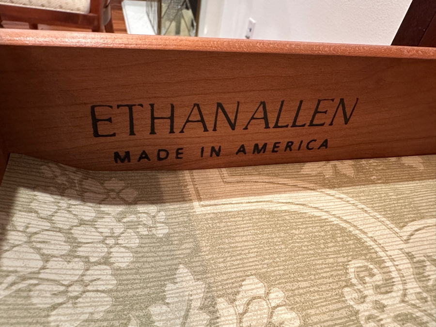 Ethan Allen Georgian Court Secretary Desk 29'W X 16'D X 83'H Estimate $1,000-$2,000 [Photo 11]