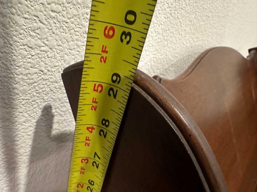 Vintage Wooden Book Trough On Brass Casters 24W X 14D X 29.5H [Photo 8]