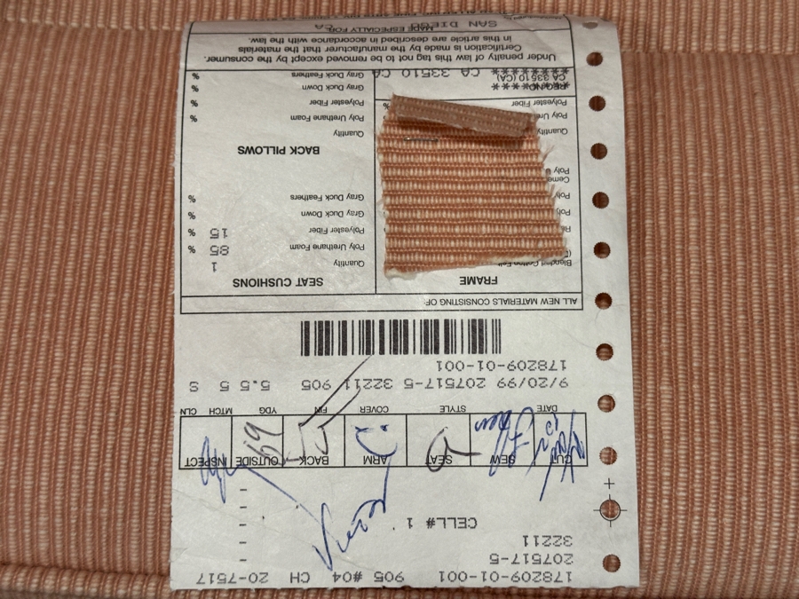 Ethan Allen Wingback Armchair 33W X 32D X 45H [Photo 7]