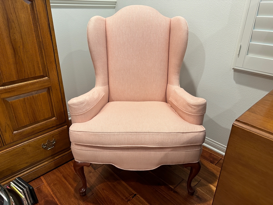 Ethan Allen Wingback Armchair 33W X 32D X 45H [Photo 2]