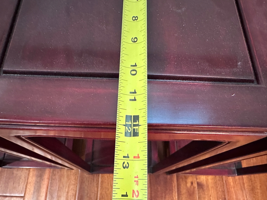 (3) Wooden Stands 12W X 12D X 28.5H [Photo 6]