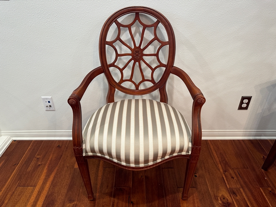 Ethan Allen Spider-Back Armchair Estimate $250-$500 [Photo 1]