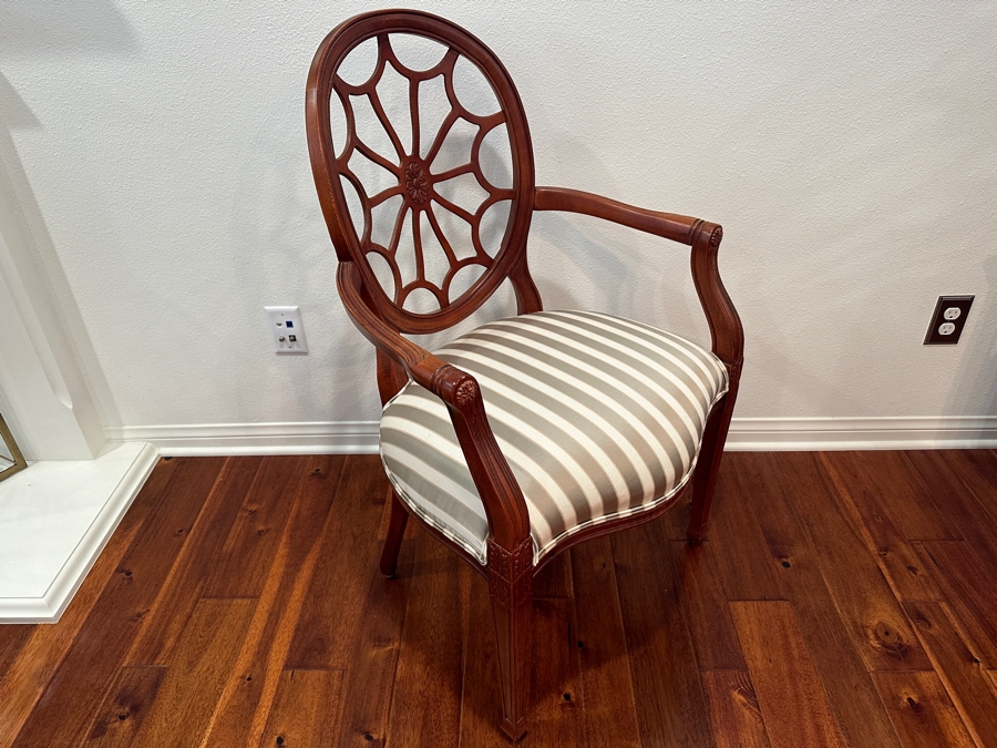 Ethan Allen Spider-Back Armchair Estimate $250-$500 [Photo 5]
