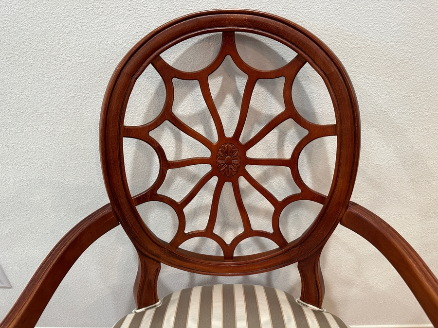 Ethan Allen Spider-Back Armchair Estimate $250-$500 [Photo 4]