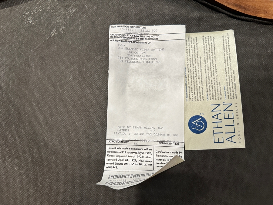 Ethan Allen Spider-Back Armchair Estimate $250-$500 [Photo 7]