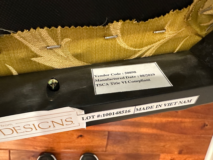 Ballard Designs Hollywood Regency Faux Bamboo Wooden Armchair [Photo 9]