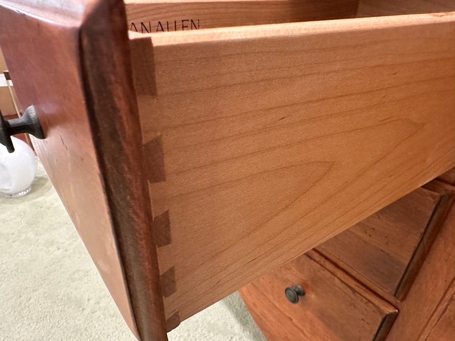 Ethan Allen Country Crossings China Cabinet Hutch 56W X 19D X 78.5H [Photo 8]