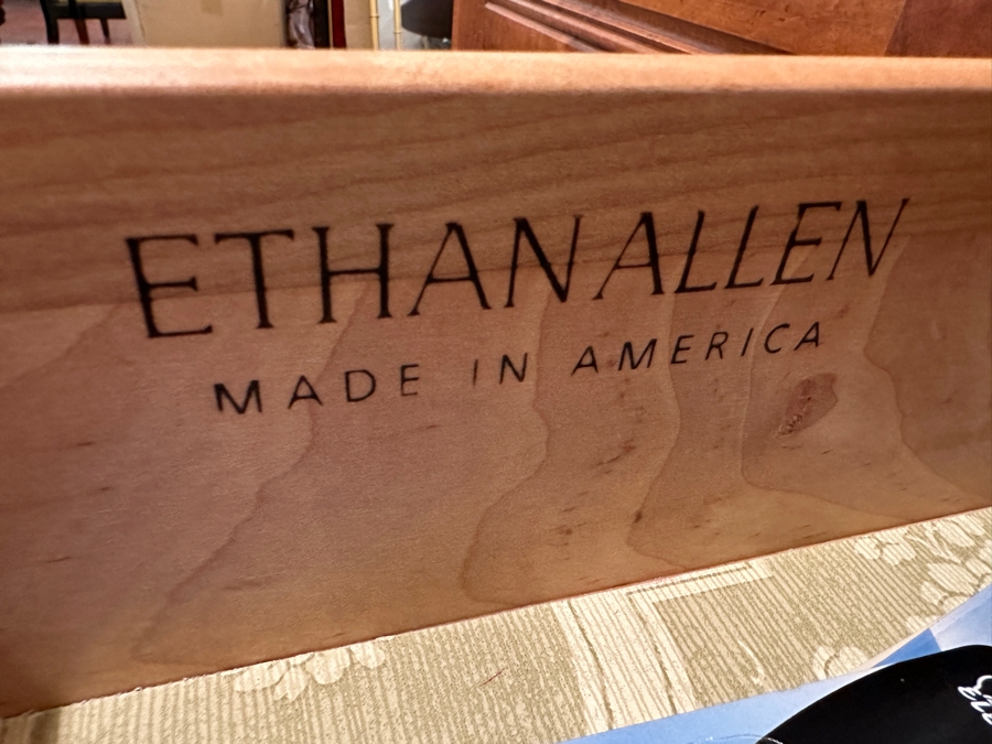 Ethan Allen Country Crossings China Cabinet Hutch 56W X 19D X 78.5H [Photo 6]