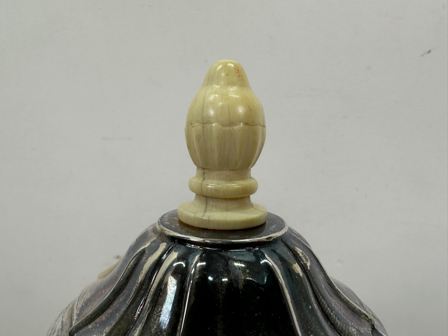 Vintage Sterling Silver Coffee & Tea Service By C. C. Hermann Denmark Total Sterling Silver Weight 2,585g Silver Melt Value $2,770 [Photo 6]