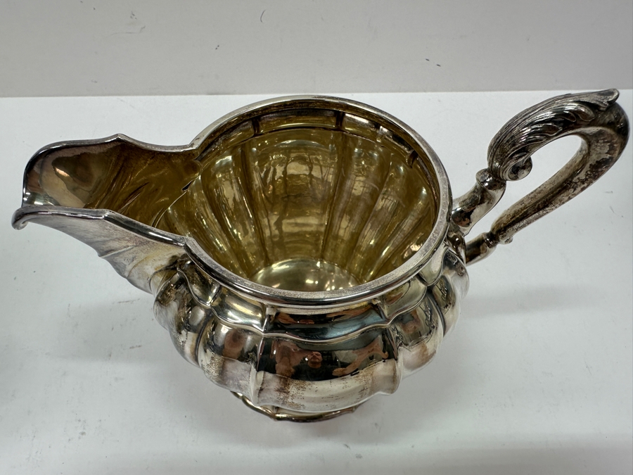 Vintage Sterling Silver Coffee & Tea Service By C. C. Hermann Denmark Total Sterling Silver Weight 2,585g Silver Melt Value $2,770 [Photo 19]