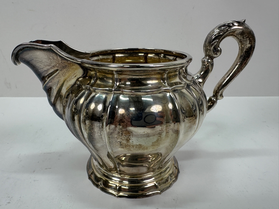 Vintage Sterling Silver Coffee & Tea Service By C. C. Hermann Denmark Total Sterling Silver Weight 2,585g Silver Melt Value $2,770 [Photo 18]