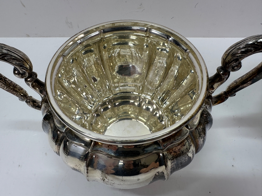 Vintage Sterling Silver Coffee & Tea Service By C. C. Hermann Denmark Total Sterling Silver Weight 2,585g Silver Melt Value $2,770 [Photo 15]