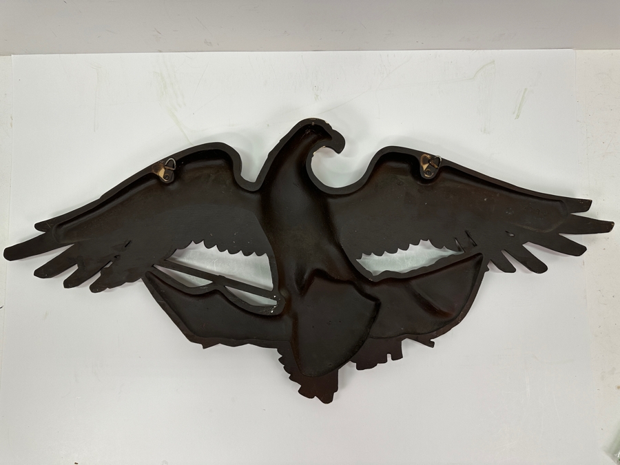 Vintage American Eagle Wall Plaque By Syroco 29W X 13H [Photo 4]