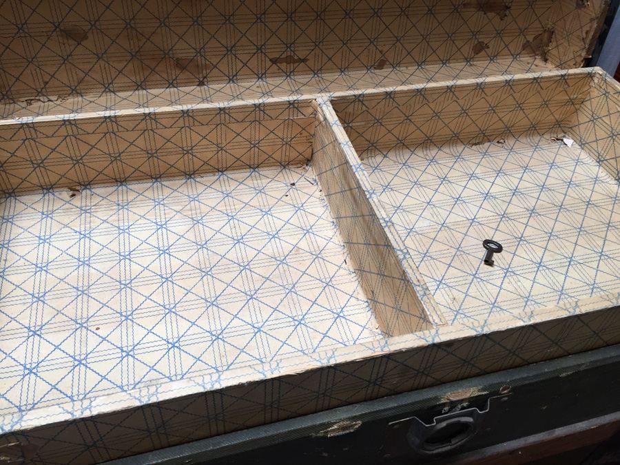 Vintage Trunk with Key [Photo 13]