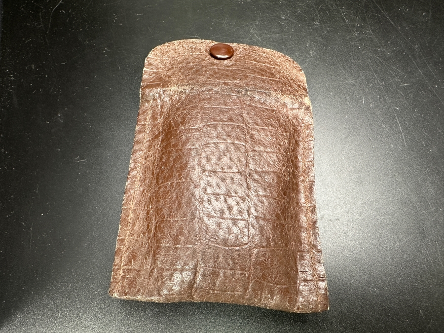 Vintage 1929 Rosary 24' With Leather Pouch 39.3g [Photo 13]