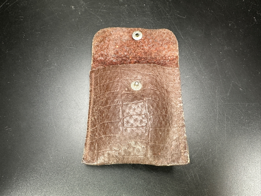 Vintage 1929 Rosary 24' With Leather Pouch 39.3g [Photo 11]