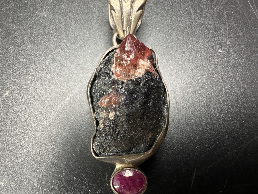 Sterling Silver Pendant With Stones By Ancient Echos 14.7g [Photo 3]