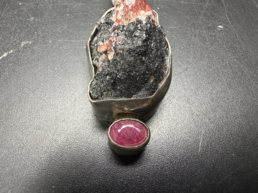 Sterling Silver Pendant With Stones By Ancient Echos 14.7g [Photo 4]